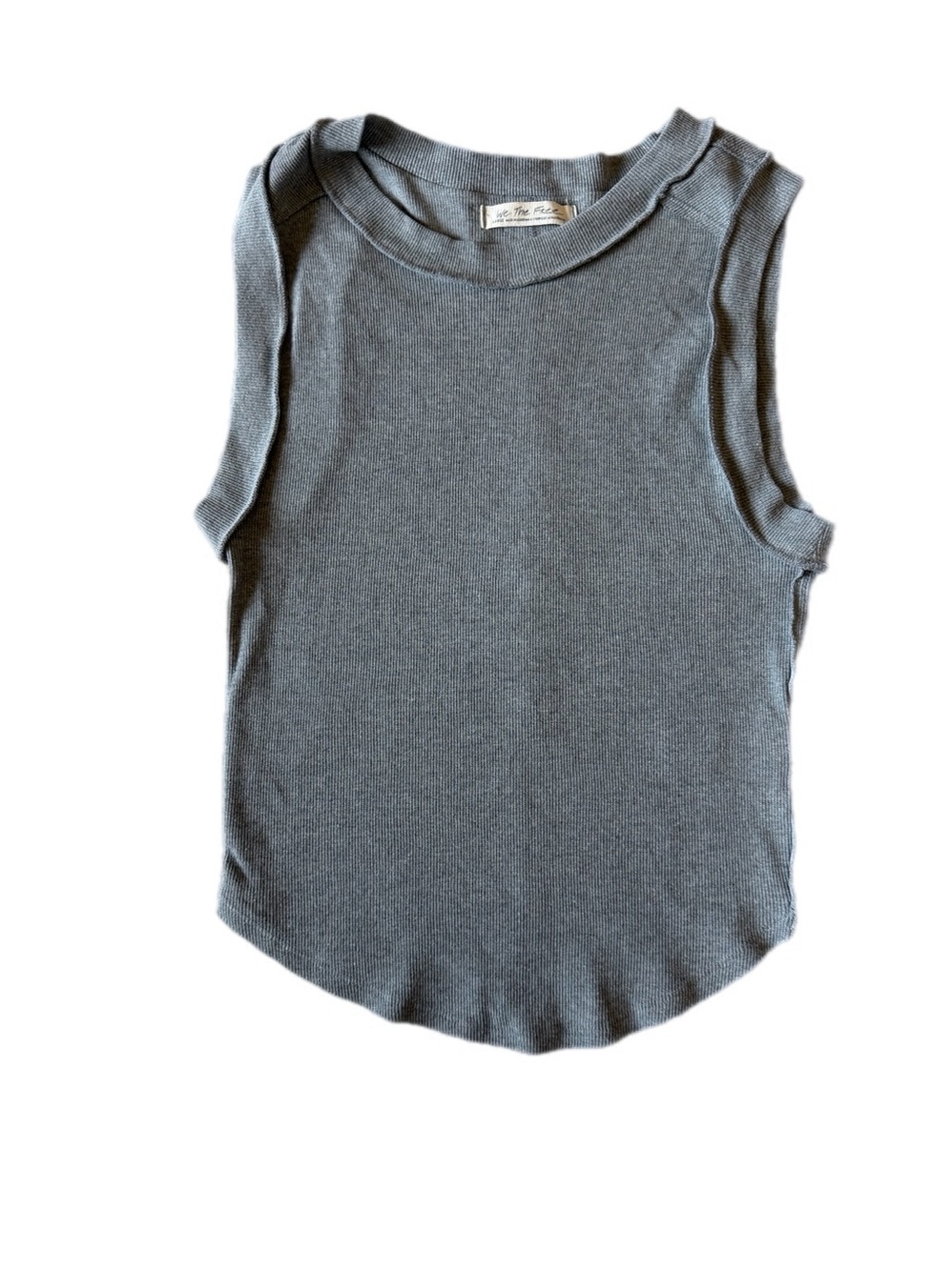 We the Free  Grey Kate Tank Large Like New - Picture 3 of 10